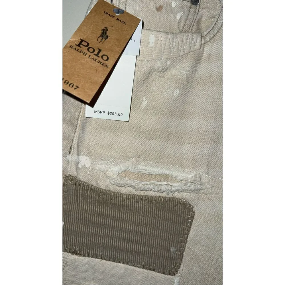 Polo Ralph Lauren “The Avery Boyfriend” patch Jeans